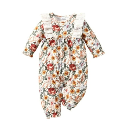 Dadaria Baby Clothes 0-18months Baby Romper Autumn Winter Clothes Newborn Girls Jumpsuit Flower Lace Overalls White 0-3 Months Baby
Dadaria Baby Clothes 0-18months Baby Romper Autumn Winter Clothes Newborn Girls Jumpsuit Flower Lace Overalls White 0-3 Months Baby