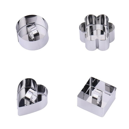 Flash Deals! Jiiey Baking Supplies Tools Baking Cutting Tool Cake Stainless Plate Steel with Push Tools Home Improvement 4Pc Baking Tools
Flash Deals! Jiiey Baking Supplies Tools Baking Cutting Tool Cake Stainless Plate Steel with Push Tools Home Improvement 4Pc Baking Tools