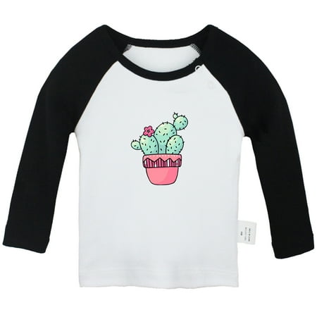 Nature Cactus Pattern T shirt For Baby Newborn Babies T-shirts Infant Tops 0-24M Kids Graphic Tees Clothing (Long Black Raglan T-shirt 18-24 Months)
Nature Cactus Pattern T shirt For Baby Newborn Babies T-shirts Infant Tops 0-24M Kids Graphic Tees Clothing (Long Black Raglan T-shirt 18-24 Months)