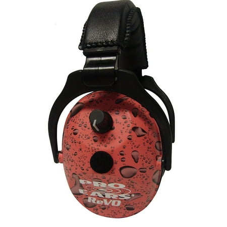 Pro Ears ER300PR ReVo Electronic Ear Muff E 25 dB Pink Rain 
Pro Ears ER300PR ReVo Electronic Ear Muff E 25 dB Pink Rain