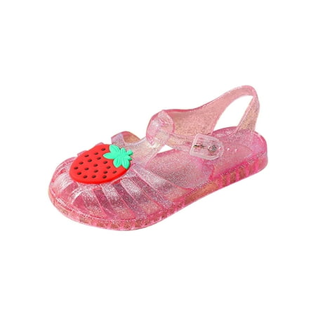 Odeerbi Clearance Girls Sandals Toddler Shoes Baby Girls Cute Fruit Jelly Colors Hollow Out Non-slip Soft Sole Beach Roman Sandals
Odeerbi Clearance Girls Sandals Toddler Shoes Baby Girls Cute Fruit Jelly Colors Hollow Out Non-slip Soft Sole Beach Roman Sandals