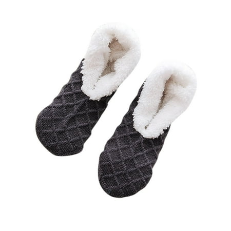 Huaai socks for women Ladies Warm Solid Color Floor Socks Non Slip Knitted Coral Socks cute socks Grey
Huaai socks for women Ladies Warm Solid Color Floor Socks Non Slip Knitted Coral Socks cute socks Grey