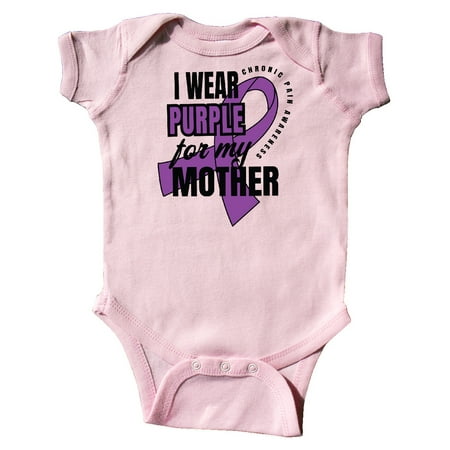 Inktastic Chronic Pain I Wear Purple For My Mother Gift Baby Boy or Baby Girl Bodysuit
Inktastic Chronic Pain I Wear Purple For My Mother Gift Baby Boy or Baby Girl Bodysuit