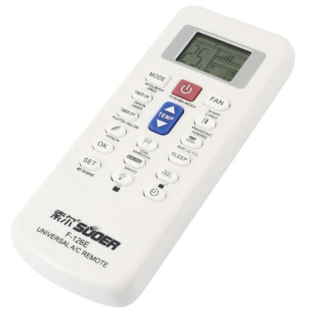 Universal LCD Display Plastic Shell Air Conditioner A/C Remote Control