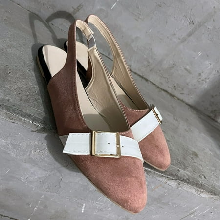 Cathalem Casual Shoes for Women for Fall Flat Sandals Women Band Color Pointed Single Shoes Elastic Matching Women s Casual Shoes Pink 7.5
Cathalem Casual Shoes for Women for Fall Flat Sandals Women Band Color Pointed Single Shoes Elastic Matching Women s Casual Shoes Pink 7.5