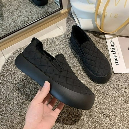Autumn and winter new plush thermal insulation net red lazy people pedal plush shoes casual thick soled bread cotton shoes
Autumn and winter new plush thermal insulation net red lazy people pedal plush shoes casual thick soled bread cotton shoes