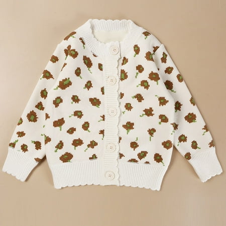 FZM Christmas Toddler Child Kids Baby Girls Cute Cartoon Floral Long Sleeve Sweater Cardigan Knitted Coat Jacket Outer Outfits Clothes
FZM Christmas Toddler Child Kids Baby Girls Cute Cartoon Floral Long Sleeve Sweater Cardigan Knitted Coat Jacket Outer Outfits Clothes