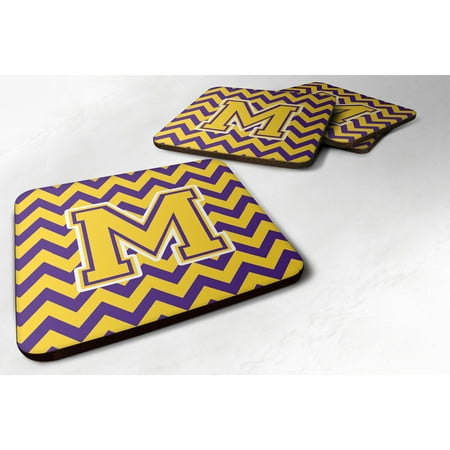 Carolines Treasures CJ1041-MFC Letter M Chevron Purple and Gold Foam Coaster Set of 4 3 1/2 x 3 1/2 multicolor
Carolines Treasures CJ1041-MFC Letter M Chevron Purple and Gold Foam Coaster Set of 4 3 1/2 x 3 1/2 multicolor