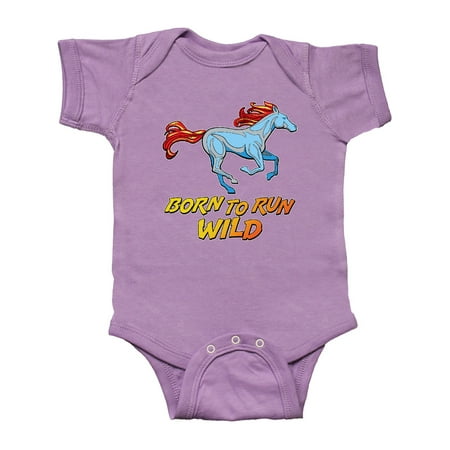 Inktastic Born to Run Wild- galloping horse Gift Baby Boy or Baby Girl Bodysuit
Inktastic Born to Run Wild- galloping horse Gift Baby Boy or Baby Girl Bodysuit
