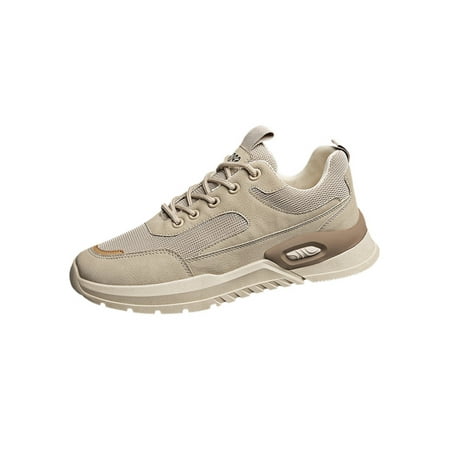 Eloshman Mens Running Shoe Comfort Athletic Shoes Breathable Sneakers Outdoor Casual Sport Trainers Fashion Walking Khaki 6
Eloshman Mens Running Shoe Comfort Athletic Shoes Breathable Sneakers Outdoor Casual Sport Trainers Fashion Walking Khaki 6