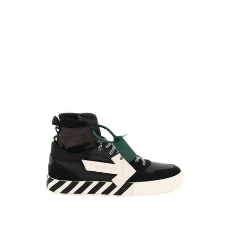 Off-white high top vulanized sneakers