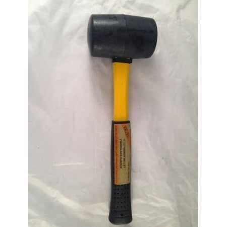 VALLEY RUBBER MALLET 12 OZ. FIBERGLASS HANDLE HMFRM-12