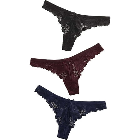 ZHENG Women s Sexy Cut Out Mesh Thongs Underwear Panties