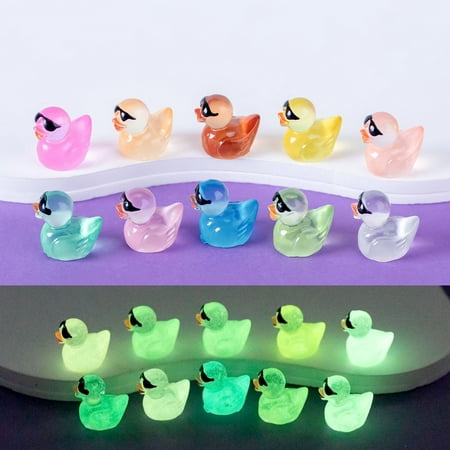 12 Pcs Duck Ornaments Night Light Luminous Translucent Resin Waterproof Micro-landscape Sunglass Decor Desktop Car Dashboard Decoration Gift Cartoon Duckling Ornaments
12 Pcs Duck Ornaments Night Light Luminous Translucent Resin Waterproof Micro-landscape Sunglass Decor Desktop Car Dashboard Decoration Gift Cartoon Duckling Ornaments
