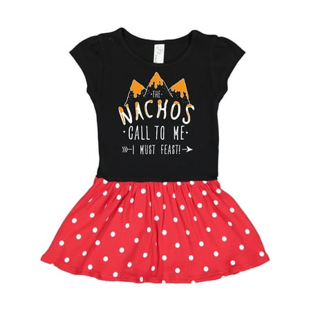 Inktastic The Nachos Call to Me I Must Feast with Mountain of Nachos Gift Toddler Girl Dress
Inktastic The Nachos Call to Me I Must Feast with Mountain of Nachos Gift Toddler Girl Dress