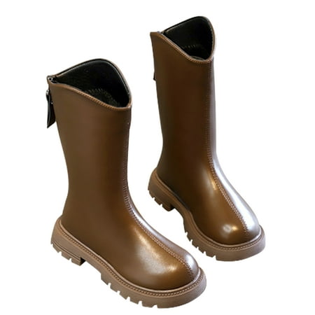Gomelly Girl Winter Shoes Fashion Mid Calf Boots Zipper Riding Boot Non-Slip School Dress Brown 11C
Gomelly Girl Winter Shoes Fashion Mid Calf Boots Zipper Riding Boot Non-Slip School Dress Brown 11C