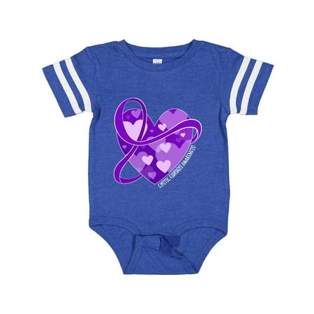 Inktastic Cystic Fibrosis Awareness- Purple Ribbon Around Heart Gift Baby Boy or Baby Girl Bodysuit
Inktastic Cystic Fibrosis Awareness- Purple Ribbon Around Heart Gift Baby Boy or Baby Girl Bodysuit