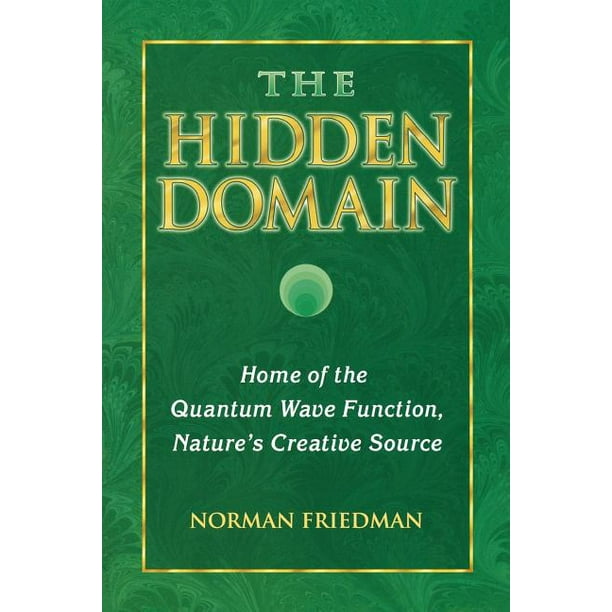 The Hidden Domain : Home of the Quantum Wave Function, Nature's Creative Source