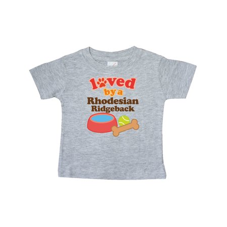 Inktastic Rhodesian Ridgeback Loved By A (Dog Breed) Gift Baby Boy or Baby Girl T-Shirt
Inktastic Rhodesian Ridgeback Loved By A (Dog Breed) Gift Baby Boy or Baby Girl T-Shirt