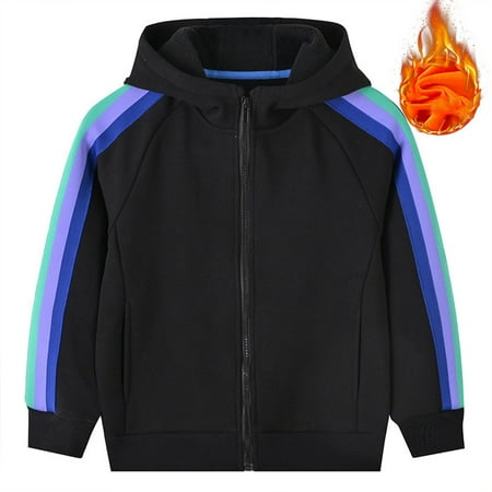 LYMAYTER Kids Unisex Hooded Jacket Boys Girls Solid Color Sweatshirt Toddler Fleece Thickened Outerwear for 1-10 Years
LYMAYTER Kids Unisex Hooded Jacket Boys Girls Solid Color Sweatshirt Toddler Fleece Thickened Outerwear for 1-10 Years