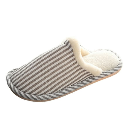 Womens Slippers Unisex Plush Shoes Warm Soft And Home Slippers Comfortable Non-slip Memory Foam Slippers Fashion Striped Printed Slippers Slide Sandals Flats Flip-Flops Platforms Wedge Sandal A7326
Womens Slippers Unisex Plush Shoes Warm Soft And Home Slippers Comfortable Non-slip Memory Foam Slippers Fashion Striped Printed Slippers Slide Sandals Flats Flip-Flops Platforms Wedge Sandal A7326