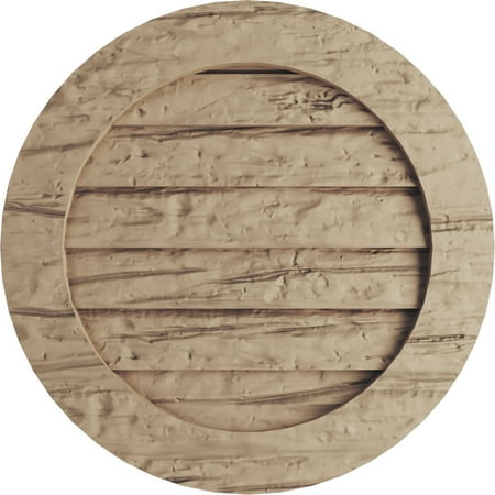 Ekena Millwork 15 W x 15 H Timberthane Riverwood Round Faux Wood Non-Functional Gable Vent Primed Tan
Ekena Millwork 15 W x 15 H Timberthane Riverwood Round Faux Wood Non-Functional Gable Vent Primed Tan