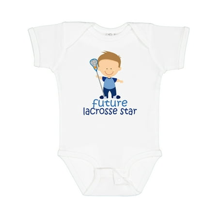 Inktastic Future Lacrosse Star Gift Baby Boy Bodysuit