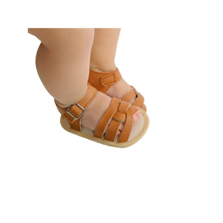 Infant Baby Girls Sandals Summer PU Leather Anti-Slip Rubber Sole First Walkers with Cross Strap
Infant Baby Girls Sandals Summer PU Leather Anti-Slip Rubber Sole First Walkers with Cross Strap