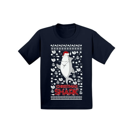 Awkward Styles Ugly Christmas T-Shirt for Boys Girls Shark Xmas Pattern Toddler Shirt
Awkward Styles Ugly Christmas T-Shirt for Boys Girls Shark Xmas Pattern Toddler Shirt