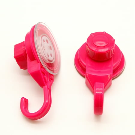 Strong Hold Vacuum Suction Cup Hooks Shower-Kitchen Walls Organizer Loofah Set of 2 Pink
Strong Hold Vacuum Suction Cup Hooks Shower-Kitchen Walls Organizer Loofah Set of 2 Pink