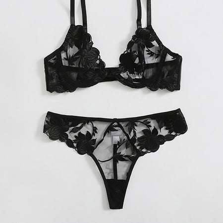 RPVATI Women Sexy Lingerie Set See Through Bra and Panty Set Sexy Mesh Floral Teddy Bodysuit
RPVATI Women Sexy Lingerie Set See Through Bra and Panty Set Sexy Mesh Floral Teddy Bodysuit
