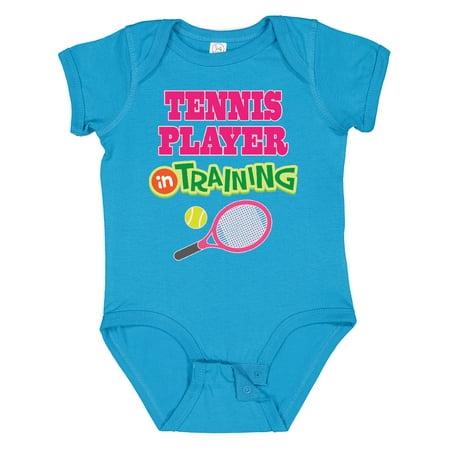 Inktastic Future Tennis Player in Training Gift Baby Girl Bodysuit