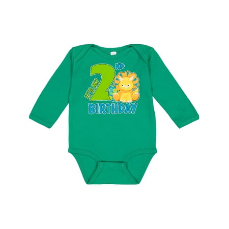 Inktastic Its My 2nd Birthday with Dinosaur Gift Baby Boy or Baby Girl Long Sleeve Bodysuit
Inktastic Its My 2nd Birthday with Dinosaur Gift Baby Boy or Baby Girl Long Sleeve Bodysuit