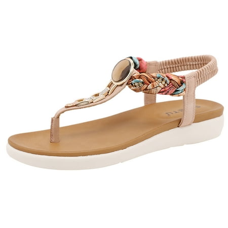 ZHAGHMIN Black Wedge Sandals For Women Women Sandals Bohemian Style Sandals Flat Bottom Comfortable Light Non Slip Sole Large Size Sandals Jelly Studded Sandals For Women Cute Wide Width Sandals For
ZHAGHMIN Black Wedge Sandals For Women Women Sandals Bohemian Style Sandals Flat Bottom Comfortable Light Non Slip Sole Large Size Sandals Jelly Studded Sandals For Women Cute Wide Width Sandals For