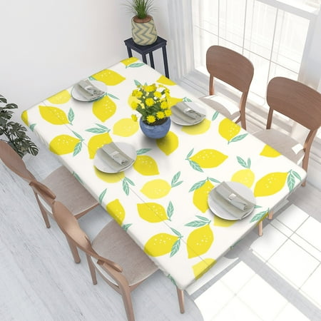 Home Deluxe Tablecloth Lemon (26) Waterproof Elastic Rim Edged Table Cover- For Christmas Parties And Picnics 4ft
Home Deluxe Tablecloth Lemon (26) Waterproof Elastic Rim Edged Table Cover- For Christmas Parties And Picnics 4ft