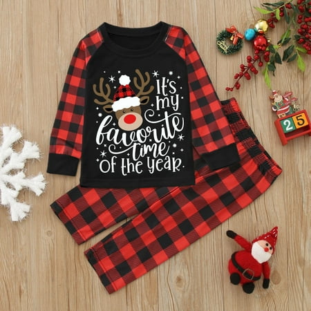 ERTUTUYI Kids Merry Christmas Plaid Prints Family Clothes Matching Cute Prints Sets Kids Long Sleeve Tops Pants Plaid Prints Kids Set Red 8
ERTUTUYI Kids Merry Christmas Plaid Prints Family Clothes Matching Cute Prints Sets Kids Long Sleeve Tops Pants Plaid Prints Kids Set Red 8