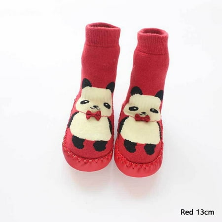 New Comfortable And Soft Rubber Sole Non-Slip Floor Socks Soft Sole Socks Toddler Shoes Baby Shoes Leather Socks RED 13CM
New Comfortable And Soft Rubber Sole Non-Slip Floor Socks Soft Sole Socks Toddler Shoes Baby Shoes Leather Socks RED 13CM