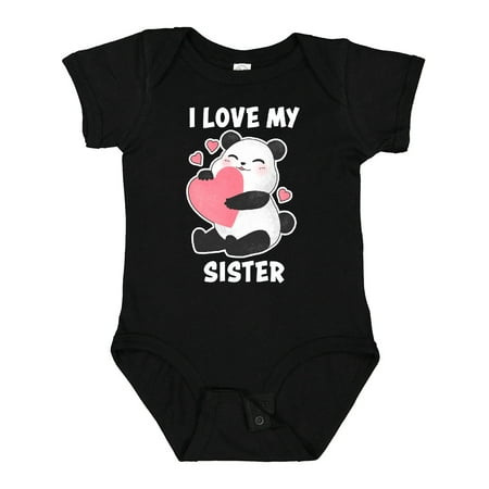 Inktastic I Love My Sister with Panda Illustration Gift Baby Boy or Baby Girl Bodysuit
Inktastic I Love My Sister with Panda Illustration Gift Baby Boy or Baby Girl Bodysuit