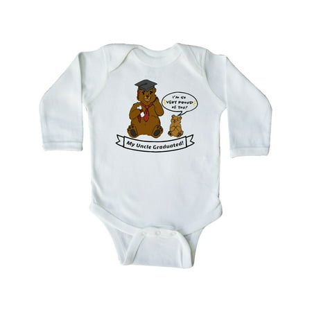 Inktastic I m So Very Proud Of You-My Uncle Graduated Bears Gift Baby Boy or Baby Girl Long Sleeve Bodysuit
Inktastic I m So Very Proud Of You-My Uncle Graduated Bears Gift Baby Boy or Baby Girl Long Sleeve Bodysuit