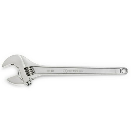 Crescent Crescent AC115 Adjustable Wrench 15 1-11/16 Opening Chrome
