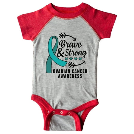 Inktastic Ovarian Cancer Awareness Brave and Strong with Arrows Gift Baby Boy or Baby Girl Bodysuit
Inktastic Ovarian Cancer Awareness Brave and Strong with Arrows Gift Baby Boy or Baby Girl Bodysuit