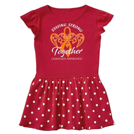 Inktastic Leukemia Awareness Staying Strong Together and Orange Ribbon Gift Baby Girl Dress
Inktastic Leukemia Awareness Staying Strong Together and Orange Ribbon Gift Baby Girl Dress