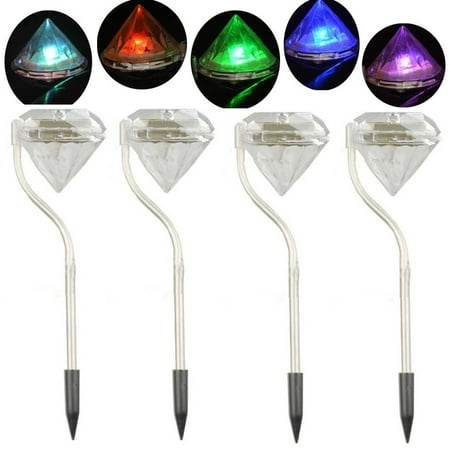 Color Changing Solar Diamond Lights LED Stainless Steel Garden Lawn Path Lamps
Color Changing Solar Diamond Lights LED Stainless Steel Garden Lawn Path Lamps