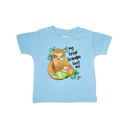 Inktastic My Great Grandpa Loves Me Cute Sloth and Baby Gift Baby Boy or Baby Girl T-Shirt
Inktastic My Great Grandpa Loves Me Cute Sloth and Baby Gift Baby Boy or Baby Girl T-Shirt