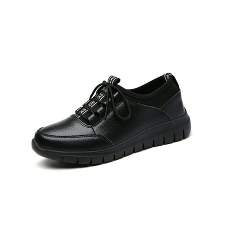 Avamo Women Flats Comfort Sneakers Non-Slip Casual Shoes Ladies Walking Shoe Womens Slip Resistant Lace Up Fashion Sneaker Black 4.5
Avamo Women Flats Comfort Sneakers Non-Slip Casual Shoes Ladies Walking Shoe Womens Slip Resistant Lace Up Fashion Sneaker Black 4.5