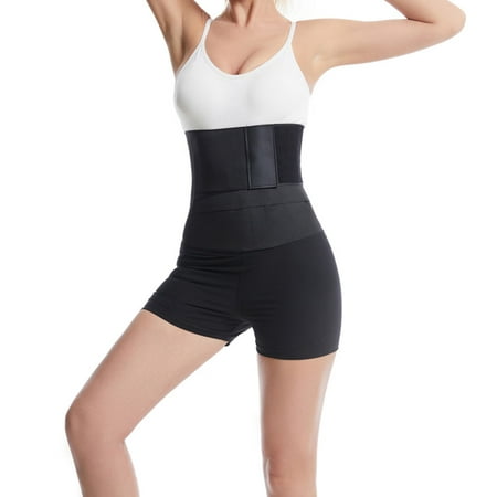 Waist Trimmer Belt | Exercise Shapewear With Waist-Adjustable Stretch Wrap | Snatch Me Up Wrap Bandage Postnatal Belly Panties for Women Black 
Waist Trimmer Belt | Exercise Shapewear With Waist-Adjustable Stretch Wrap | Snatch Me Up Wrap Bandage Postnatal Belly Panties for Women Black