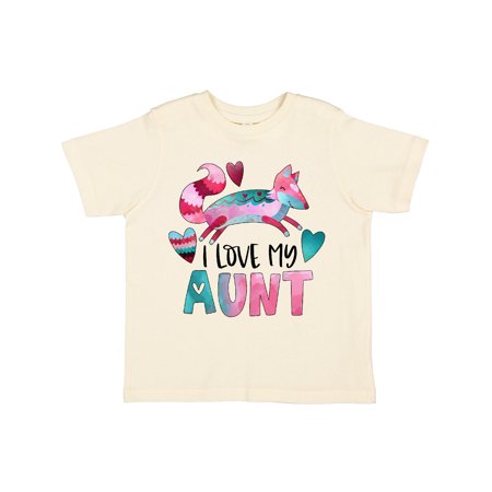 Inktastic I Love My Aunt Pink and Blue Fox with Hearts Gift Toddler Boy or Toddler Girl T-Shirt
Inktastic I Love My Aunt Pink and Blue Fox with Hearts Gift Toddler Boy or Toddler Girl T-Shirt