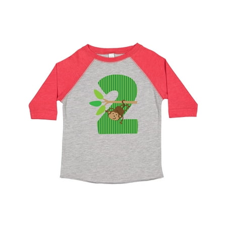 Inktastic 2nd Birthday Jungle Monkey Childs Gift Toddler Boy or Toddler Girl T-Shirt
Inktastic 2nd Birthday Jungle Monkey Childs Gift Toddler Boy or Toddler Girl T-Shirt