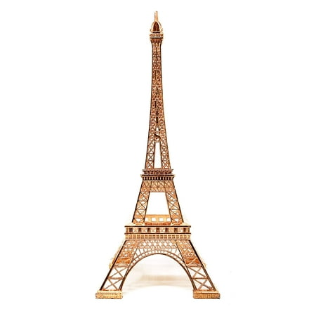 allgala Eiffel Tower Statue Decor Alloy Metal and Size (15 Rose Gold)
