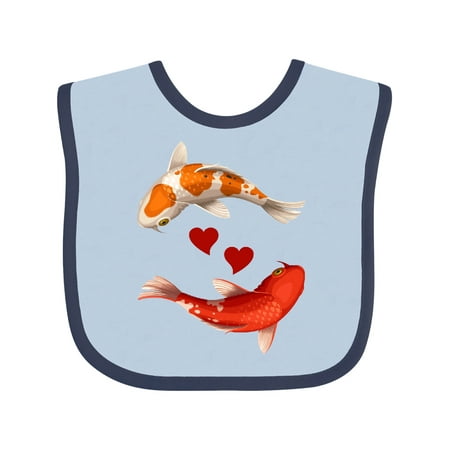 Inktastic Koi Carp Fish Japanese Gift Baby Boy or Baby Girl Bib
